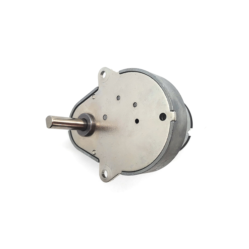 High precision geared DC motor with metal shaft and compact design