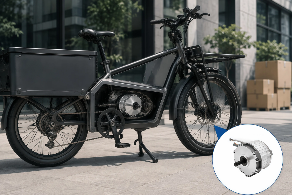 90 Series BLDC motor for compact electric vehicle application